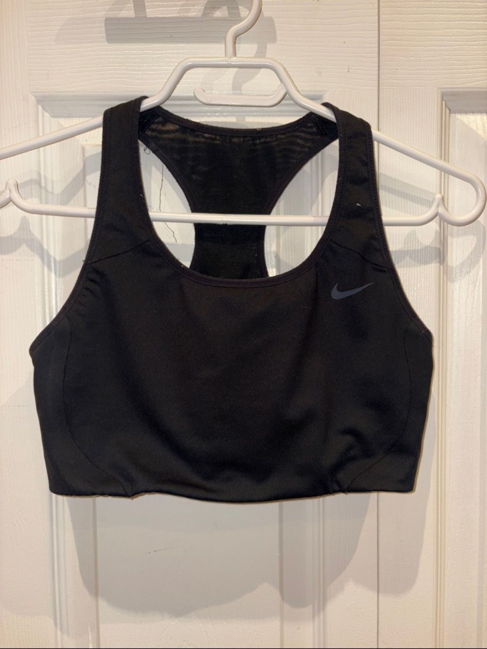 Nike Black Racerback High-Impact Sports Bra